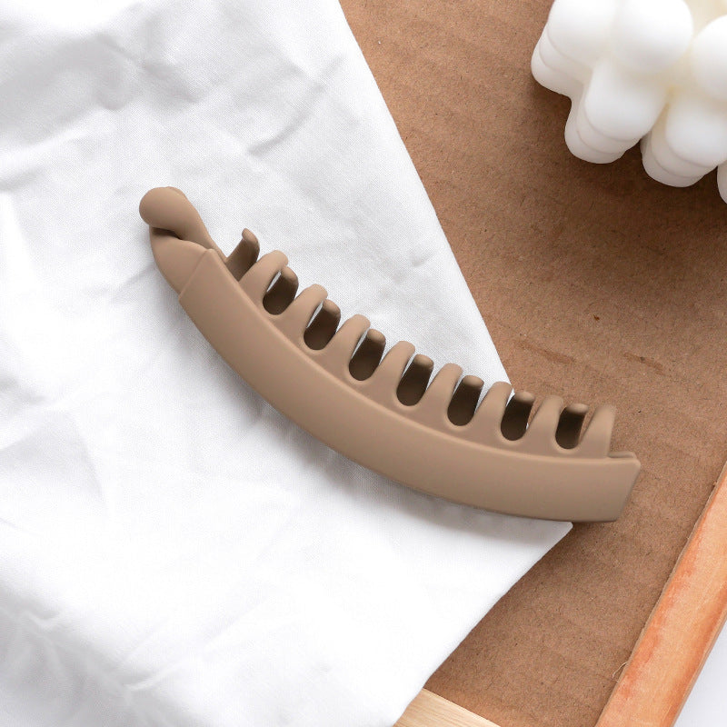 Elegant Vertical Banana Hair Clip