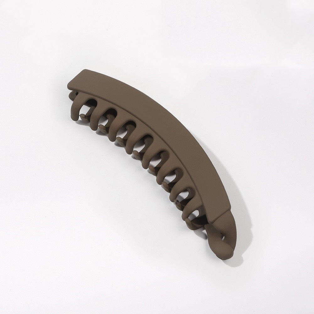 Elegant Vertical Banana Hair Clip