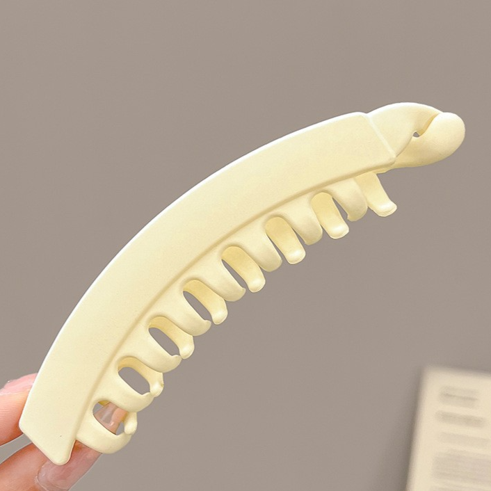 Elegant Vertical Banana Hair Clip