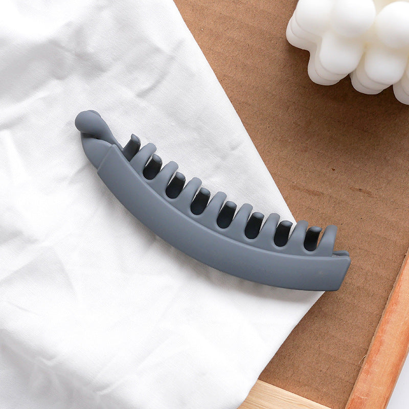 Elegant Vertical Banana Hair Clip