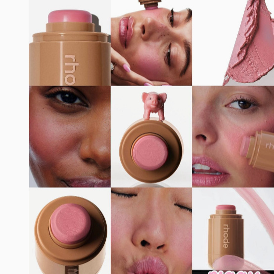 Dual-Use Blush Stick for Lips and Cheeks