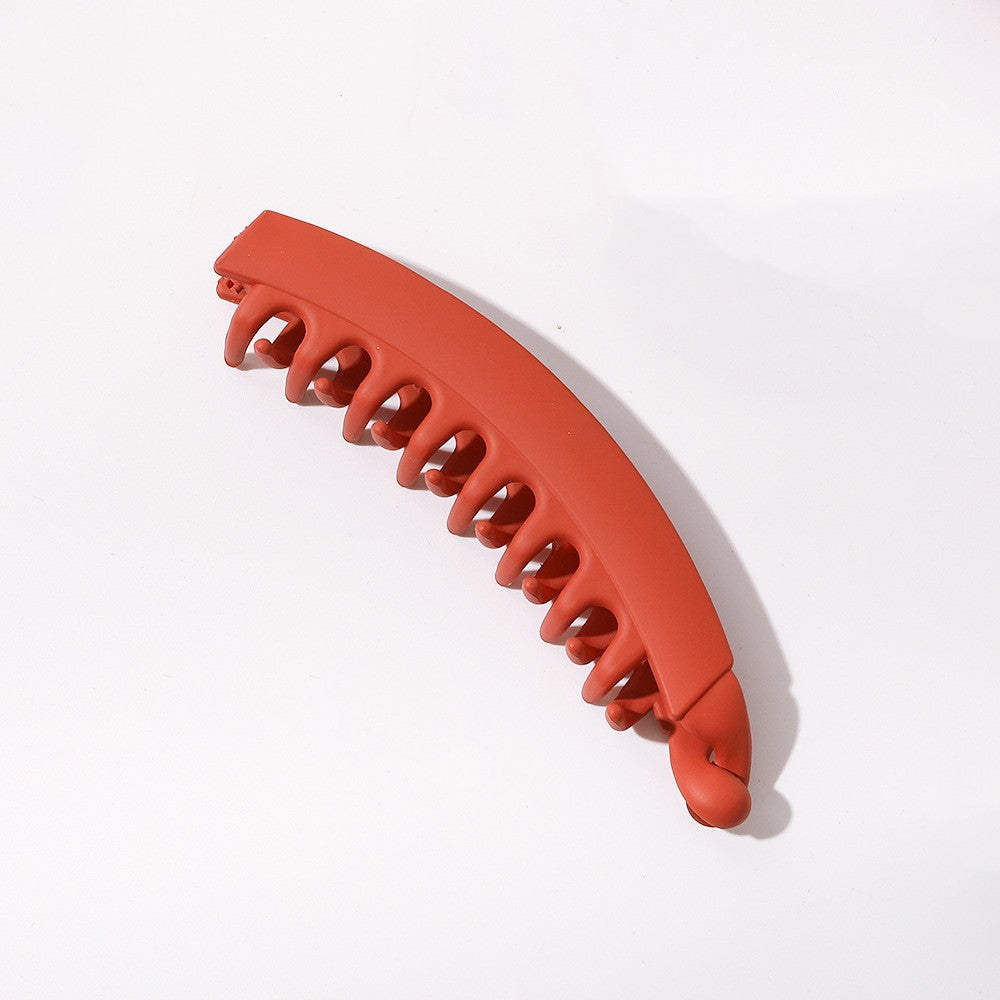 Elegant Vertical Banana Hair Clip