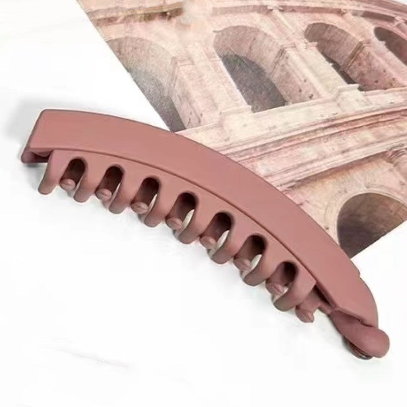 Elegant Vertical Banana Hair Clip