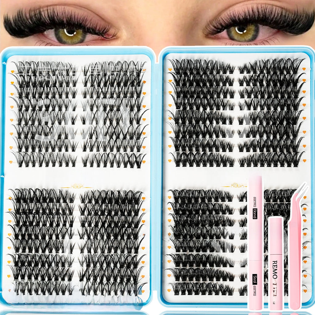 3D Fluffy False Eyelashes Single Cluster