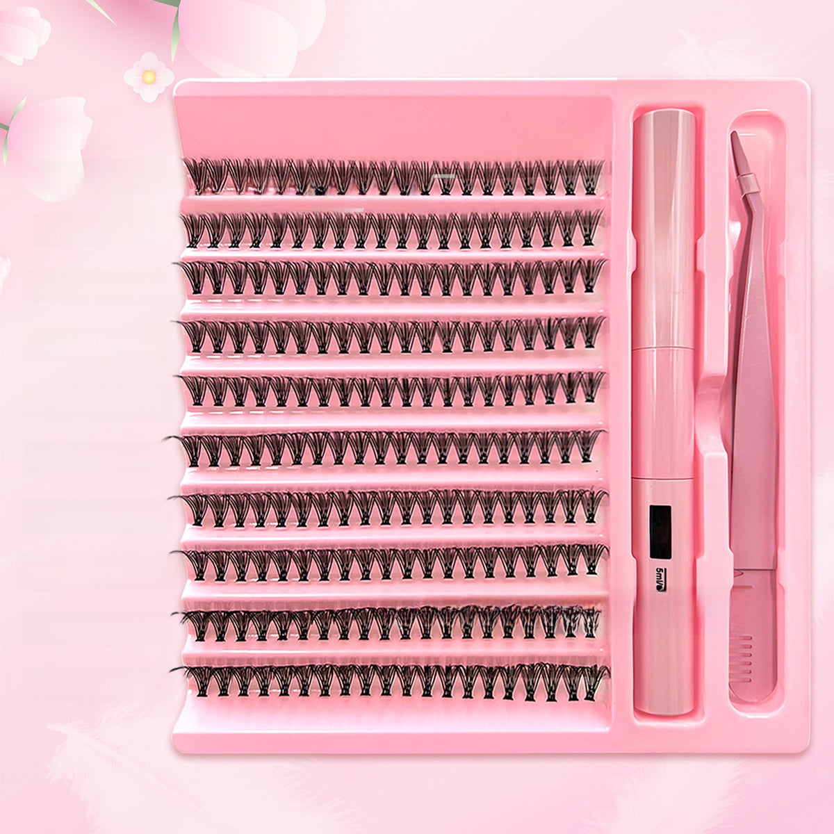 3D Fluffy False Eyelashes Single Cluster