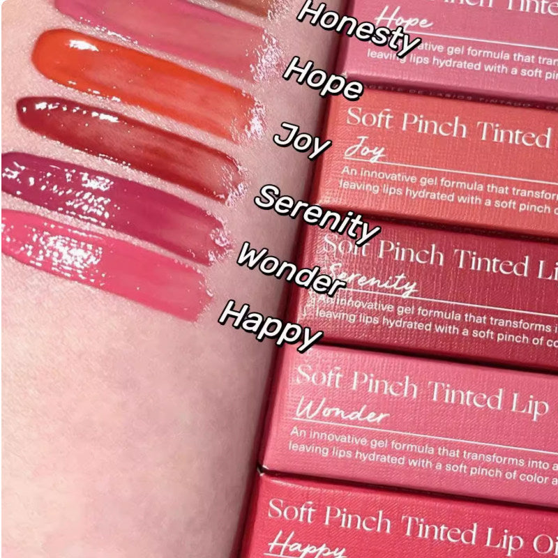 Moisturizing Pearlescent Lip Gloss with Hydrating Oil