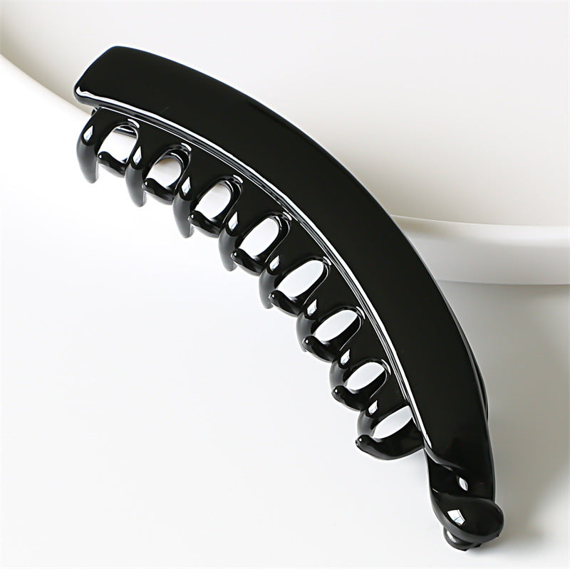 Elegant Vertical Banana Hair Clip